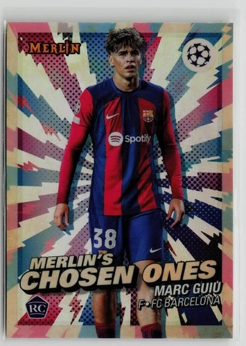Marc Guiu 2024 Panini Merlin UEFA Club Competitions