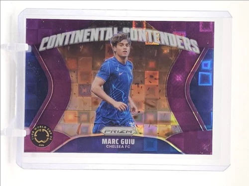 Marc Guiu 2025 Panini Prizm FIFA Purple Pandora /49