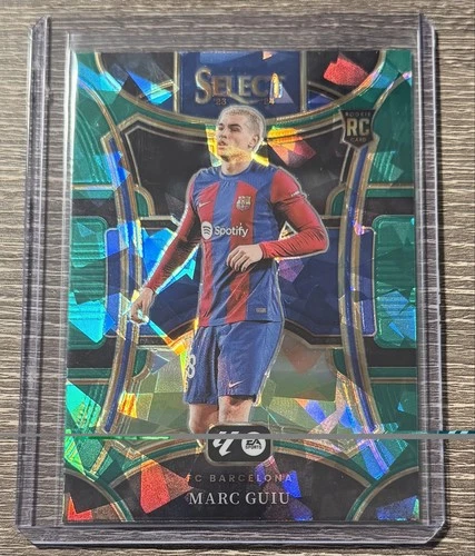 Marc Guiu 2023 Panini Select La Liga Green Ice Prizm