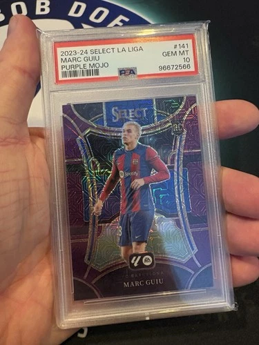 Marc Guiu 2023 Panini Select Purple Mojo