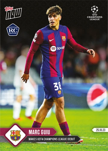 Marc Guiu 2023 Topps Now Champions League
