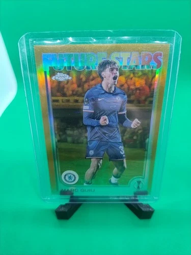 Marc Guiu 2025 Topps UCC Gold Refractor /50