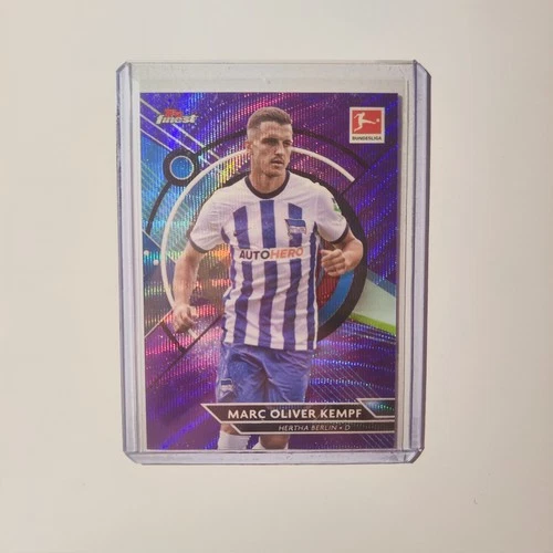Marc-Oliver Kempf 2022 Topps Finest Purple Wave /250