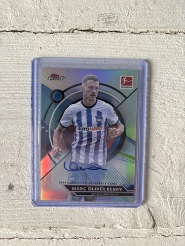 Marc Oliver Kempf 2022 Topps Finest Silver /10