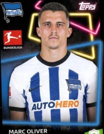 Marc Oliver Kempf 2022 Topps Bundesliga Stickers
