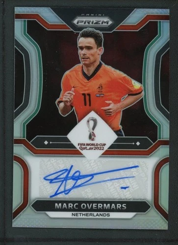 Marc Overmars 2022 Panini Prizm FIFA World Cup Qatar 2022 Silver 21/25