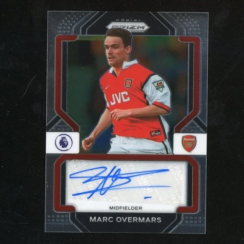 Marc Overmars 2022 Panini Prizm Silver