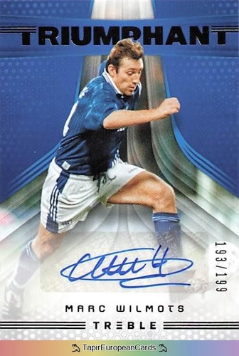 Marc Wilmots 2018 Panini Treble /199