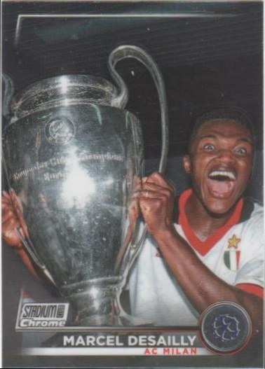 Marcel Desailly 2022 Topps Stadium Club Chrome UEFA 88