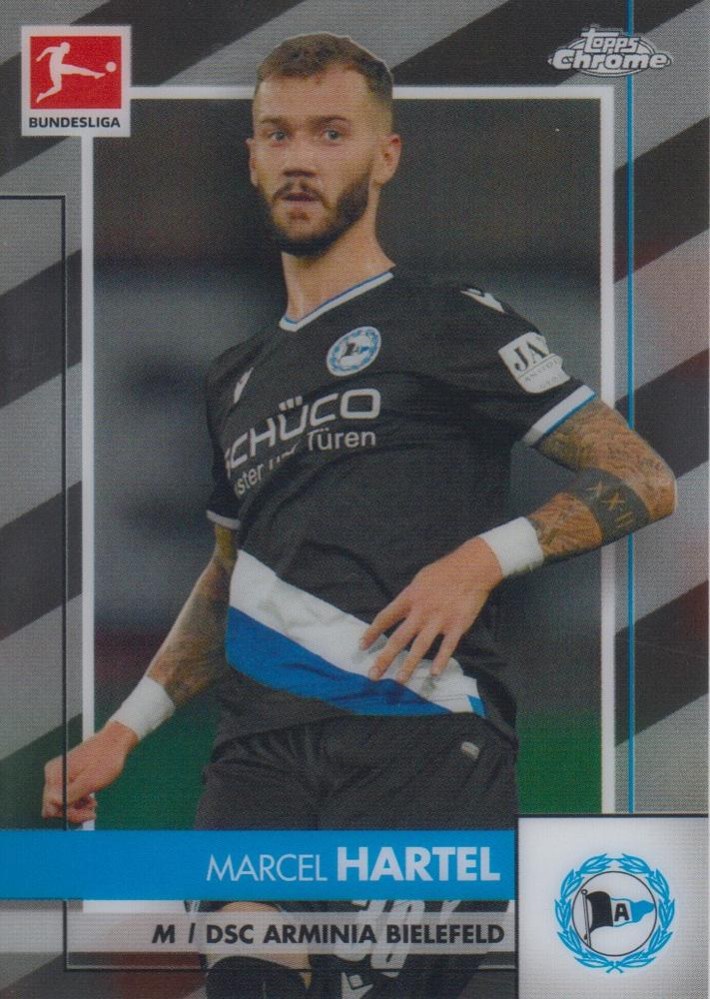 Marcel Hartel 2020 Topps Chrome Bundesliga 18