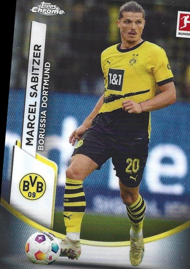Marcel Sabitzer 2023 Topps Chrome Pulsar Refractor