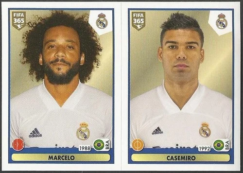 Marcelo / Casemiro 2021 Panini FIFA 365 #124