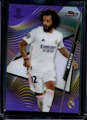 Marcelo 2020 Topps Finest UEFA Purple Refractor /250