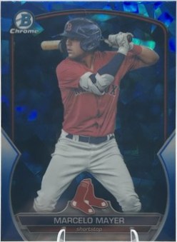 Marcelo Mayer 2023 Topps Bowman Draft Sapphire