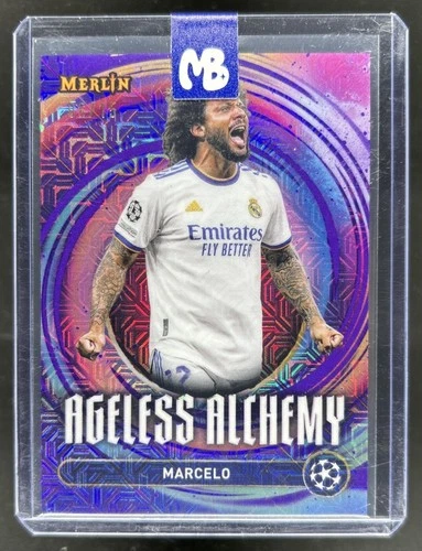 Marcelo 2024 Topps Merlin Chrome Aqua Refractor /75