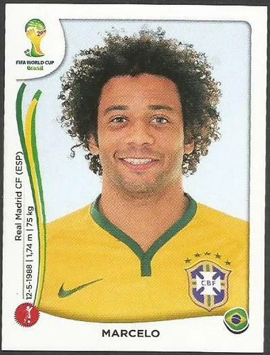 Marcelo 2014 Panini World Cup