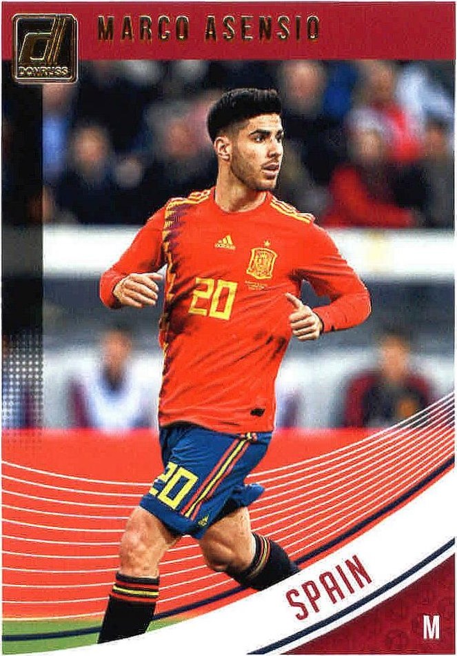 Marco Asensio 2018 Panini Donruss Soccer 2