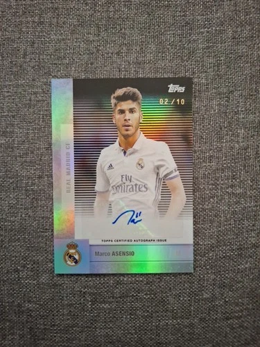 Marco Asensio 2025 Topps Equipo /10
