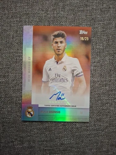 Marco Asensio 2025 Topps Equipo Real Madrid /25