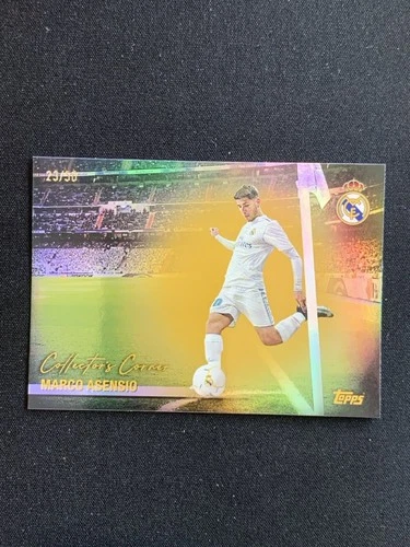 Marco Asensio 2025 Topps Equipo Real Madrid Set Coleccionista Gold /50