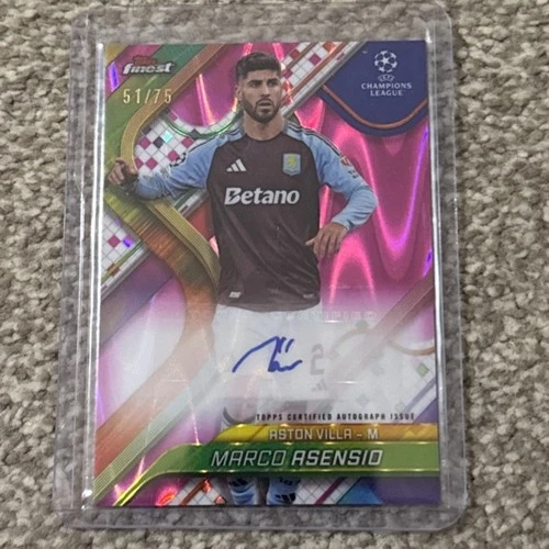 Marco Asensio 2024 Topps Finest /75