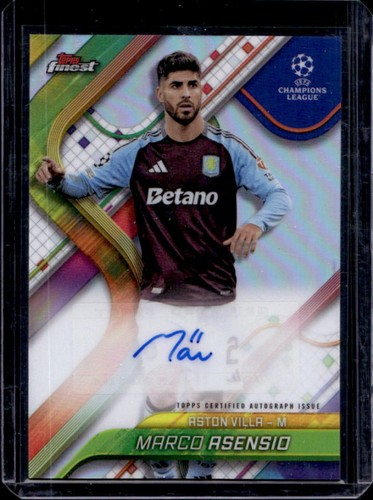 Marco Asensio 2024 Topps Finest