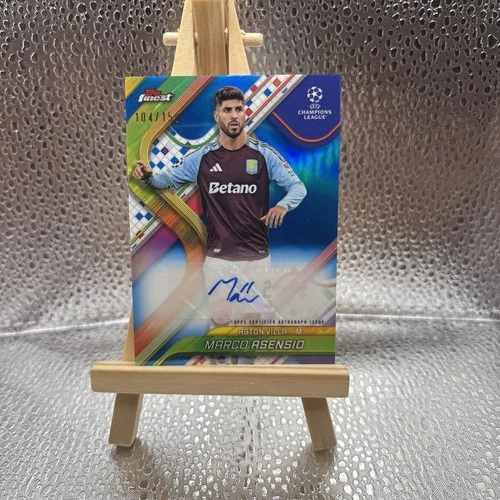 Marco Asensio 2024 Topps Finest Blue /150
