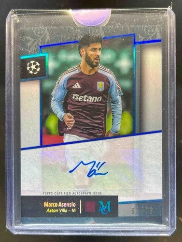 Marco Asensio 2024 Topps Museo Zafiro /75