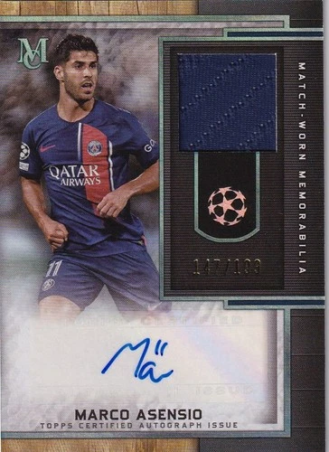 Marco Asensio 2023 Topps Museum /199