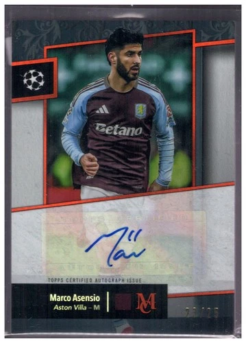 Marco Asensio 2024 Topps Museum /25