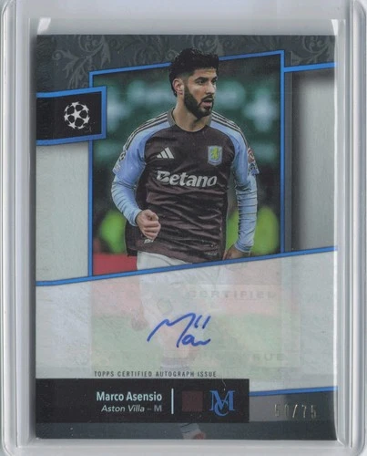 Marco Asensio 2025 Topps Museum /75