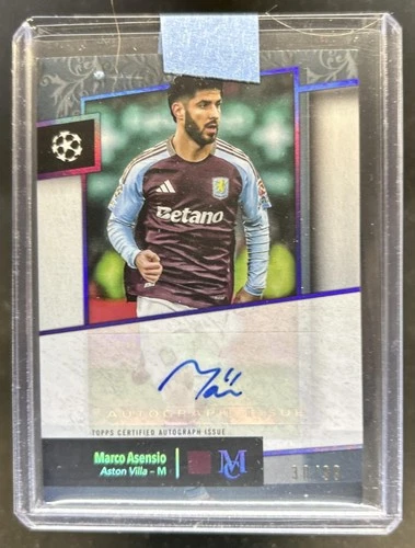Marco Asensio 2024 Topps Museum Amethyst /99