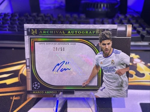Marco Asensio 2021 Topps Museum Collection
