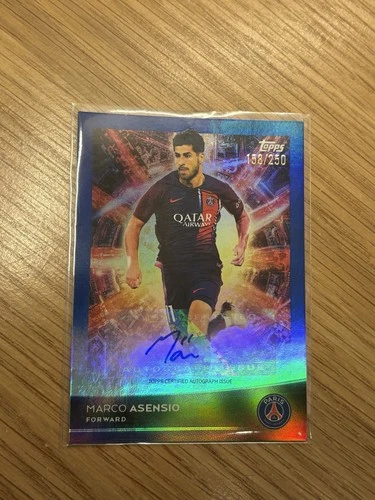 Marco Asensio 2024 Topps PSG Team Set 158/250