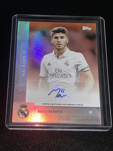 Marco Asensio 2025 Topps Real Madrid Team Set /25