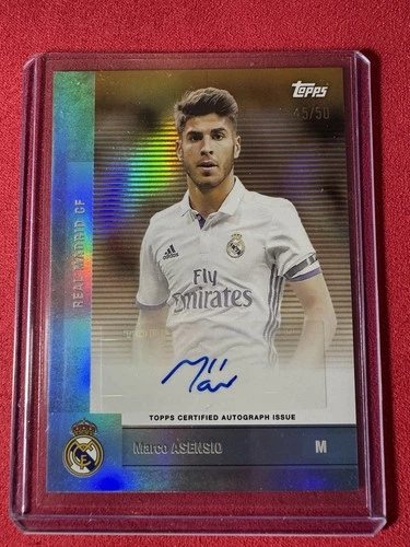 Marco Asensio 2025 Topps Real Madrid Team Set /50