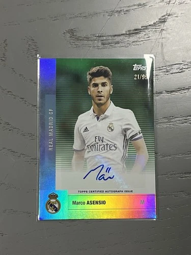 Marco Asensio 2025 Topps Real Madrid Team Set /99