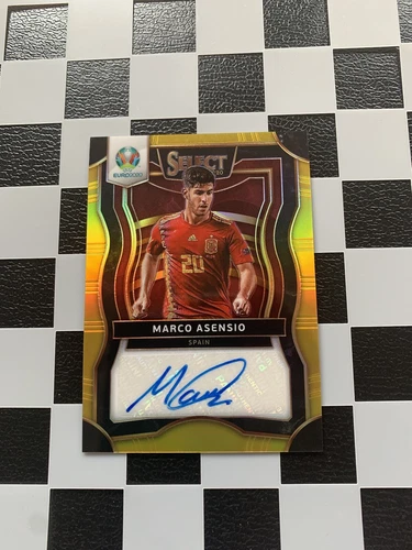 Marco Asensio 2020 Panini Select Gold /10