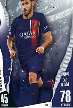 Marco Asensio 2023 Topps Match Attax UEFA Club Competitions