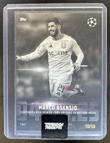 Marco Asensio 2024 Topps Total UEFA /10