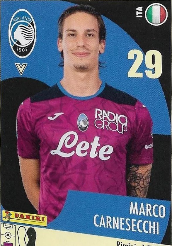 Marco Carnesecchi 2024 Panini Calciatori Stickers
