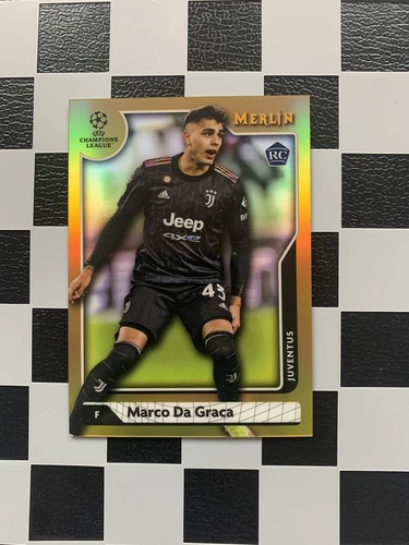 Marco da Graca 2021 Topps Merlin Chrome Gold /50