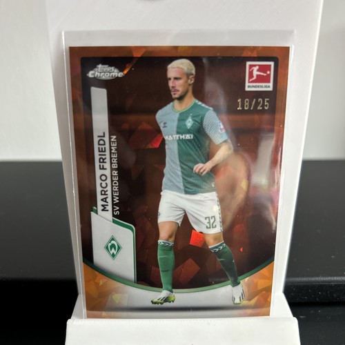 Marco Friedl 2023 Topps Chrome Bundesliga Sapphire /25