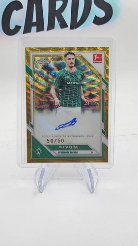 Marco Friedl 2025 Topps Chrome Gold /50