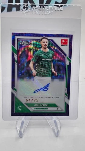 Marco Friedl 2025 Topps Chrome Purple Wave /75