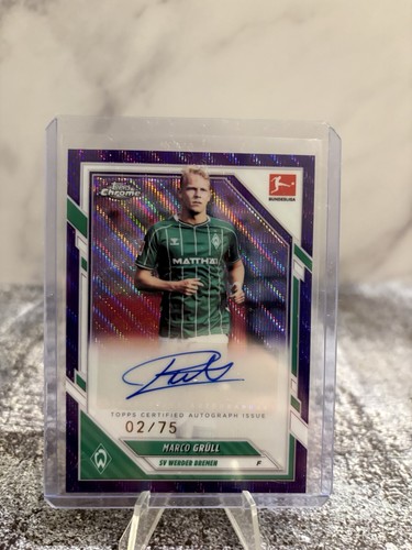 Marco Grüll 2025 Topps Chrome /75