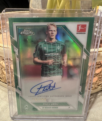 Marco Grüll 2025 Topps Chrome Bundesliga /99