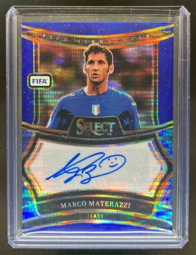Marco Materazzi 2024 Panini Select Blue Pulsar /