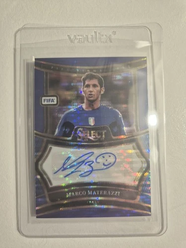 Marco Materazzi 2024 Panini Select Peacock Prizm