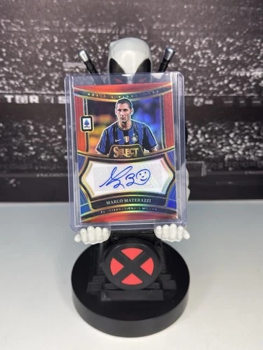 Marco Materazzi 2024 Panini Select Red Prizm